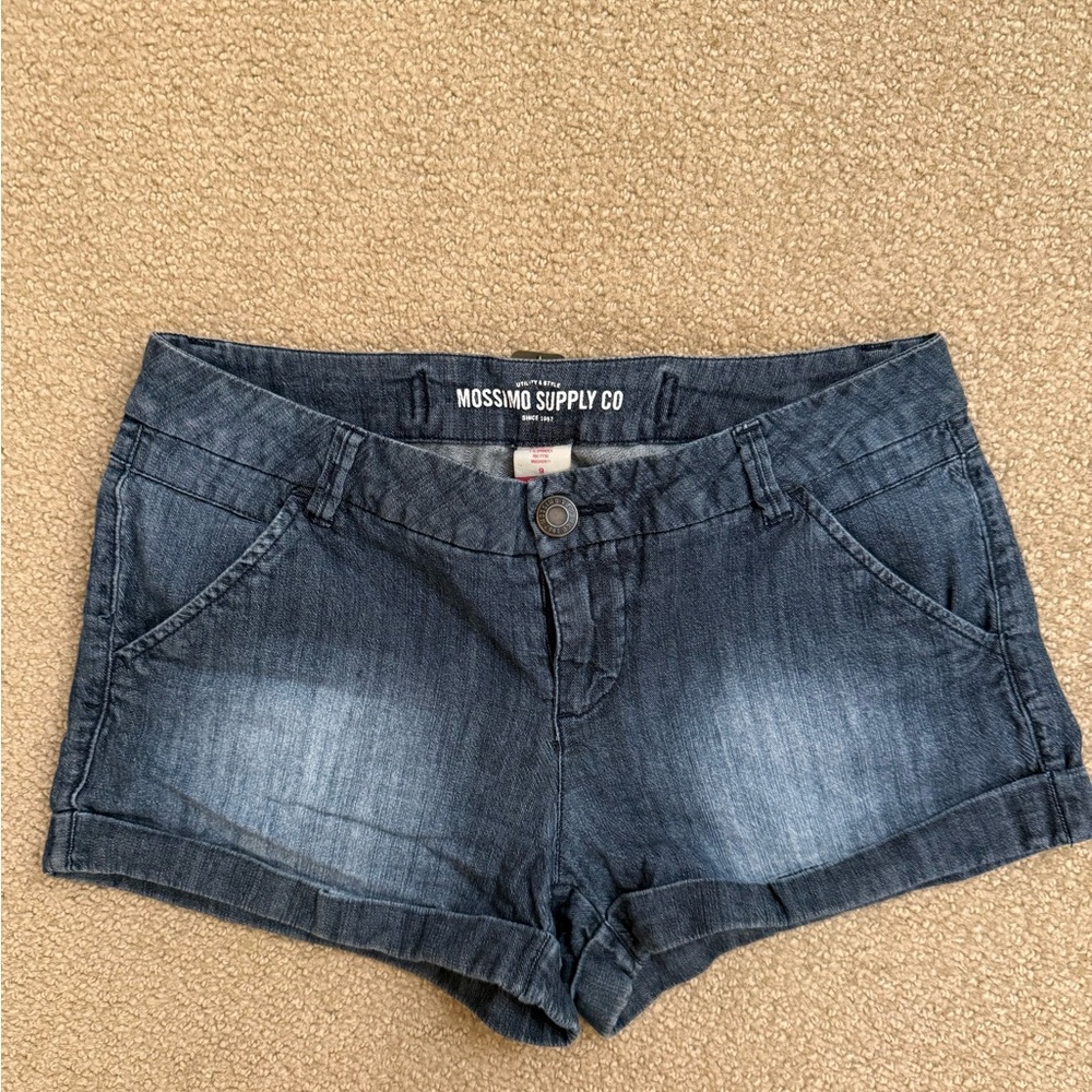 Mossimo Supply Co. Blue Jean Shorts